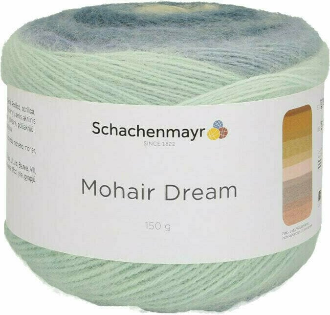 Knitting Yarn Schachenmayr Mohair Dream 00083 Winter Sky