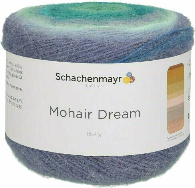 Pletilna preja Schachenmayr Mohair Dream 00084 Peacock