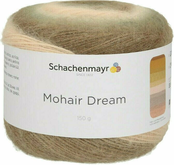 Pletilna preja Schachenmayr Mohair Dream 00080 Silence