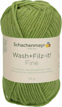 Pređa za pletenje Schachenmayr WASH+FILZ-IT FINE 00117 Olive - 1