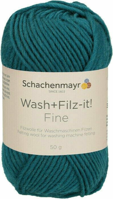 Kötőfonal Schachenmayr WASH+FILZ-IT FINE 00149 Teal Kötőfonal