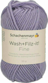 Pletacia priadza Schachenmayr WASH+FILZ-IT FINE 00150 Lavender - 1