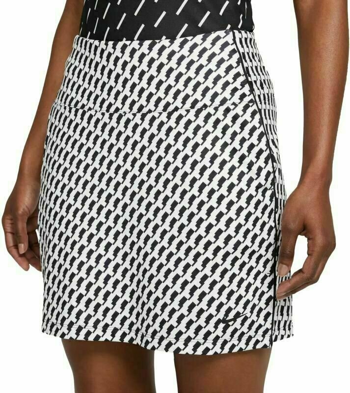 Fustă / Rochie Nike Dri-Fit UV Victory Black/White/Black/Black M Fustă