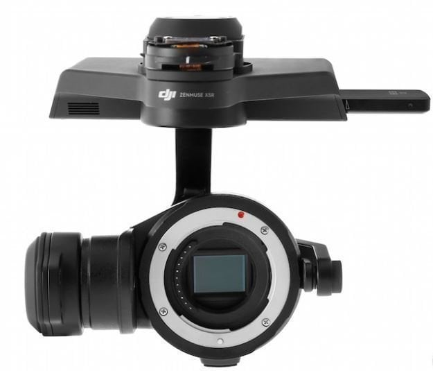 Kamera och Optik för Drone DJI Zenmuse X5R Camera and gimbal for Inspire without lens - DJI0614-04