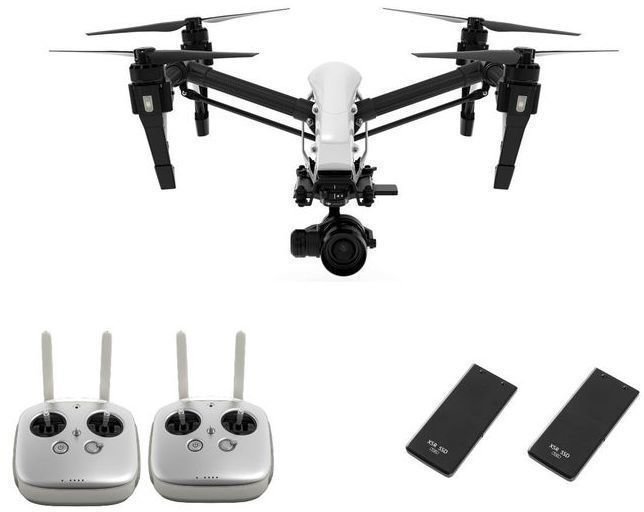 Дрон DJI Inspire 1 RAW with 2 controlers + 2 ks SSD 512GB-LIMITED EDITION 2017 - DJI0615