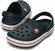 Kids Sailing Shoes Crocs Kids' Crocband Clog Navy/Red 36-37