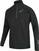 Laufsweatshirt Inov-8 Technical Mid Layer Half Zip M Black S Laufsweatshirt