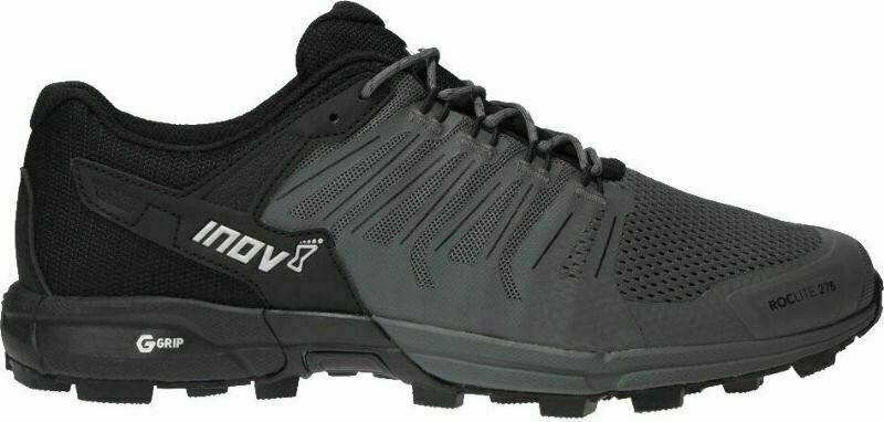 Pantofi de alergare pentru trail Inov-8 Roclite G 275 Men's Grey/Black 46,5 Pantofi de alergare pentru trail