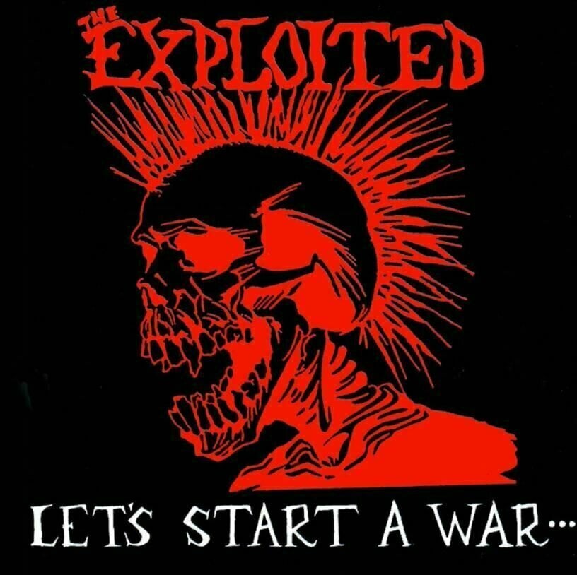 Vinyl Record The Exploited - Lets Start A War (LP)