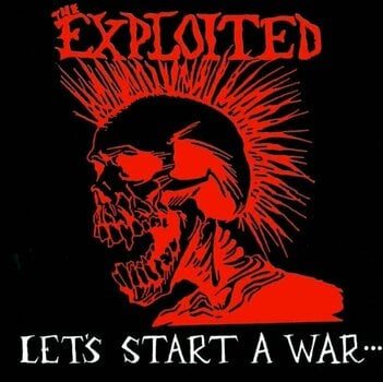 Vinyl Record The Exploited - Lets Start A War (LP) - 1