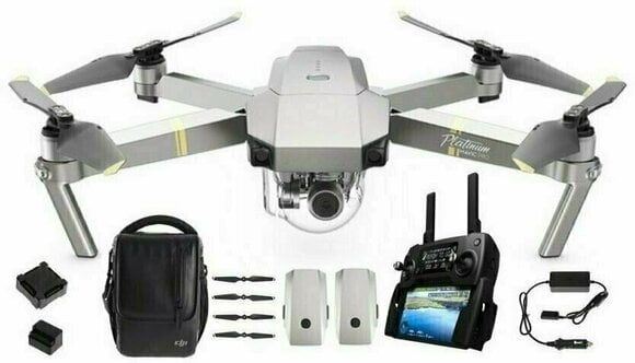 Drone DJI Mavic Pro Fly More Combo Platinum version - DJIM0252C - 1