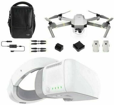Дрон DJI Mavic Pro Fly More Combo Platinum version + Goggles - DJIM0252CG - 1
