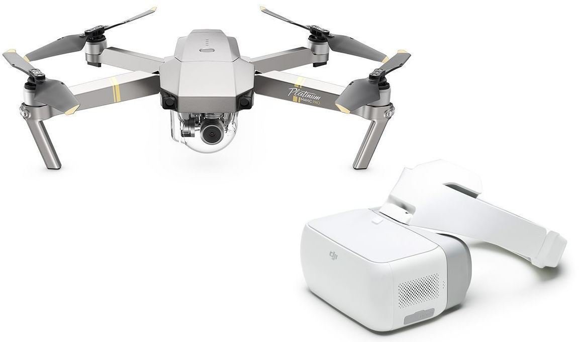 Dron DJI Mavic Pro Platinum version + Goggles - DJIM0252GC