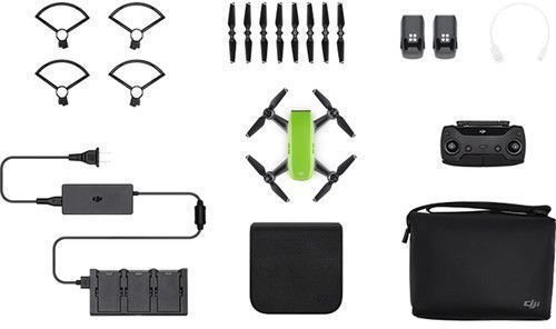 Drone DJI Spark Fly More Combo Meadow Green Version + Goggles - DJIS0202CG