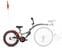 Child seat/ trolley WeeRide Co-Pilot XT Deluxe Grey Child seat/ trolley