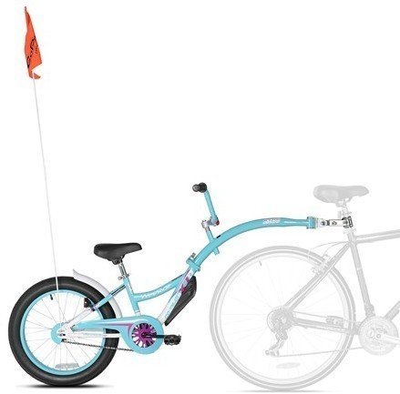 Gyerekülés és pótkocsi kerékpárokhoz WeeRide Co-Pilot XT Deluxe Teal Gyerekülés és pótkocsi kerékpárokhoz