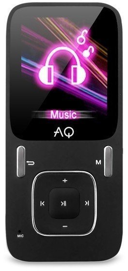 Kompakter Musik-Player AQ MP02BK Schwarz