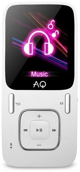 Kompakter Musik-Player AQ MP02WH Weiß