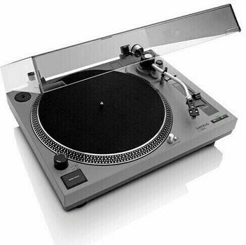 DJ Turntable Lenco L-3808 Grey DJ Turntable - 1