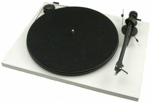 Gramofon Pro-Ject Essential II USB + OM 5E White - 1