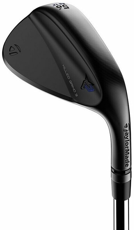 Golfová hole - wedge TaylorMade Milled Grind 3 Black Wedge Steel Right Hand 56-12 SB