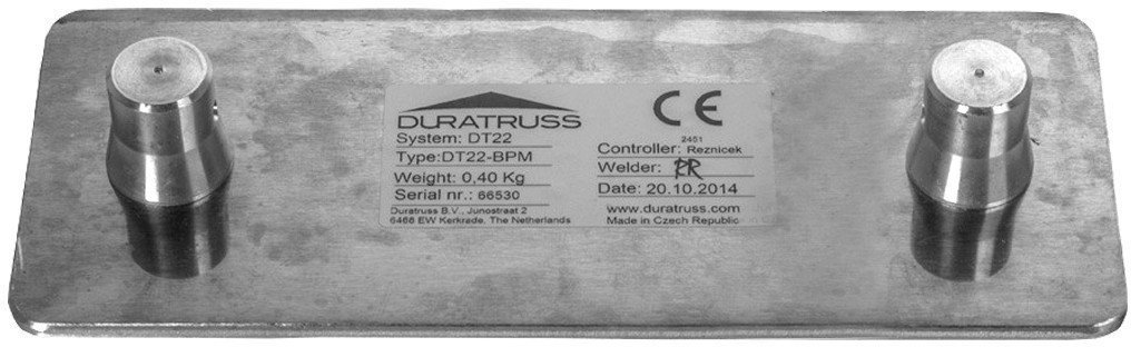 Truss base plate Duratruss DT 22-BPM Truss base plate