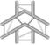 Rebríkový truss nosník Duratruss DT 22-C44V-LUD Rebríkový truss nosník