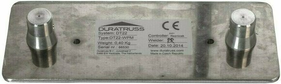 Truss base plate Duratruss DT 22-WPM Truss base plate - 1