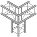 Duratruss DT 24-C30-L90 Правоъгълно скеле (Като ново)
