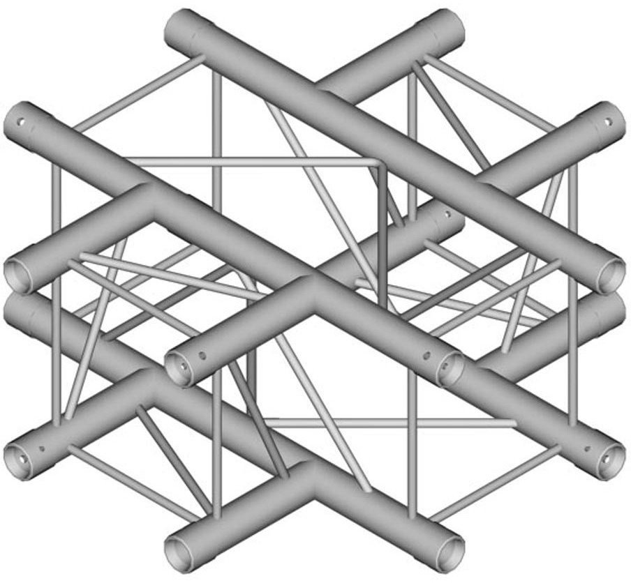 Treliça retangular Duratruss DT 24-C41 Treliça retangular