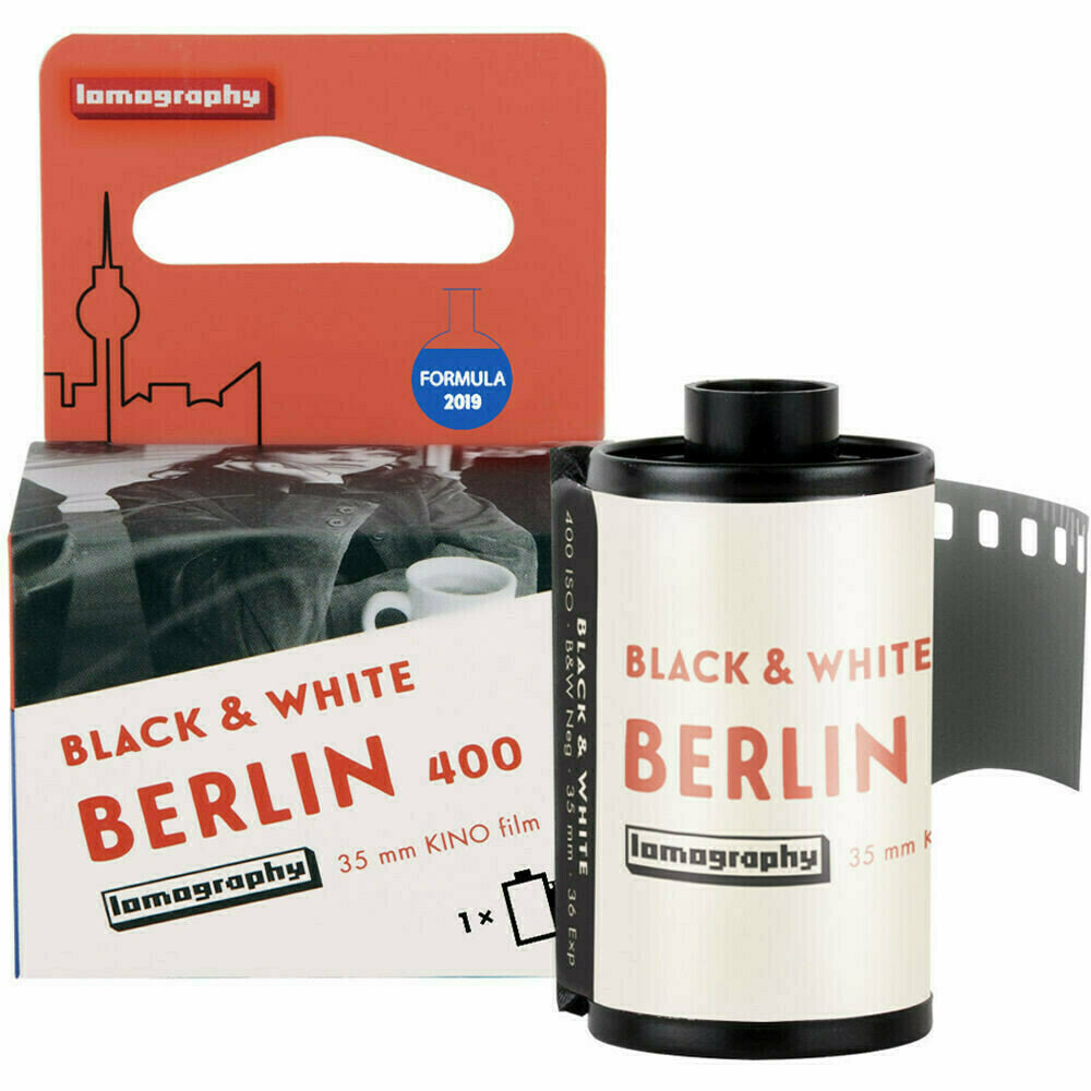 Film Lomography Berlin Kino B&W ISO 400 2019 Formula Film