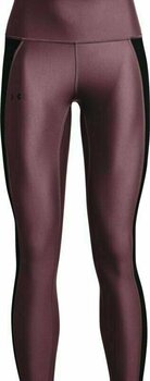 Pantalones/leggings para correr Under Armour HeatGear Armour Panel Ankle Leggings Plum/Black XS Pantalones/leggings para correr - 1