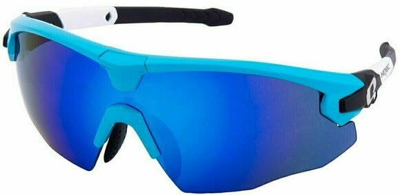 Cycling Glasses HQBC Qert Plus 3in1 Blue/Blue/Orange/Clear Cycling Glasses - 1