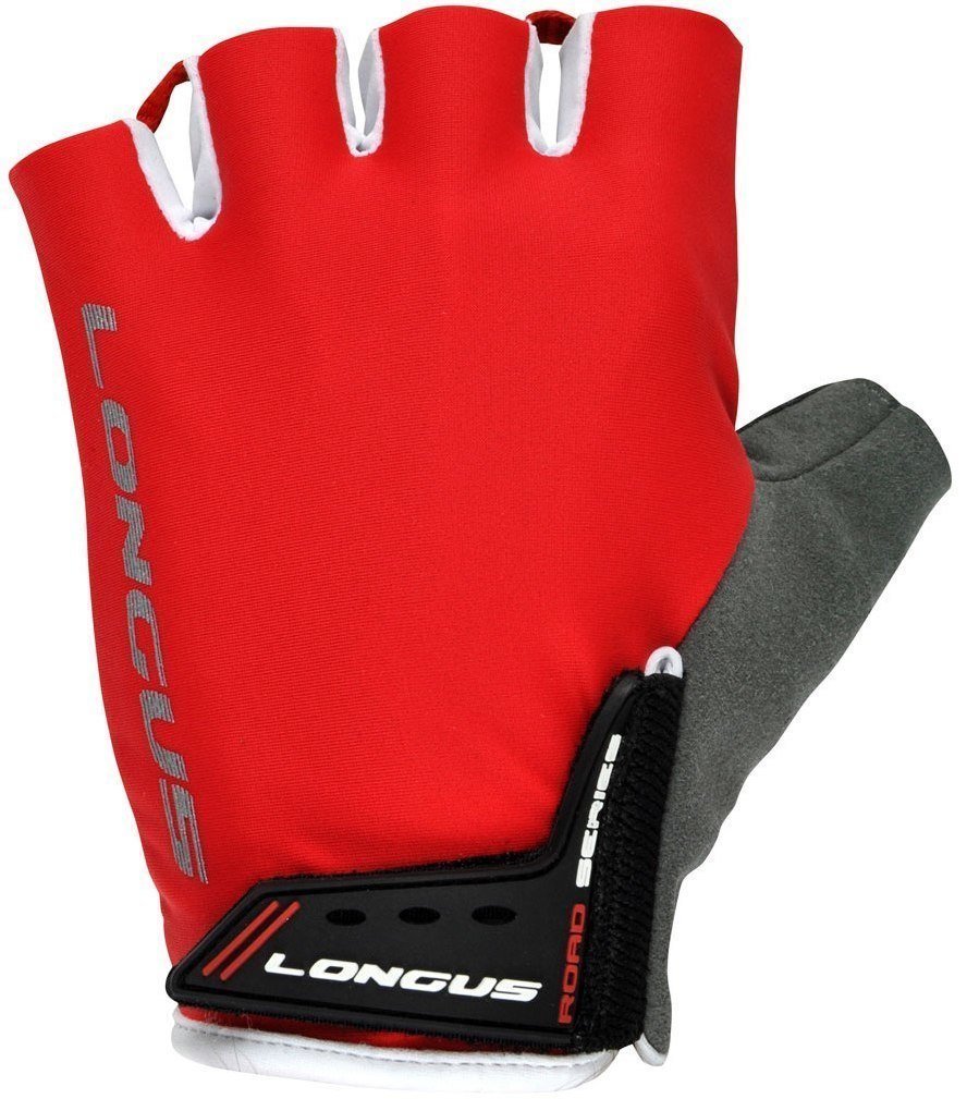 Kolesarske rokavice Longus Racery Red 2XL Kolesarske rokavice