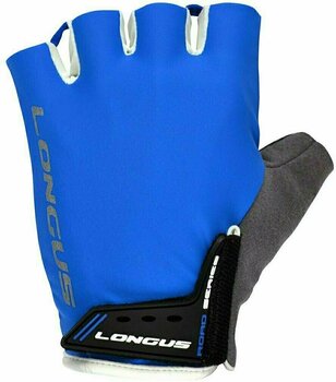 Cyklistické rukavice Longus Racery Blue L - 1