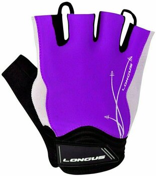 Kolesarske rokavice Longus Lady Gel Violet L Kolesarske rokavice - 1
