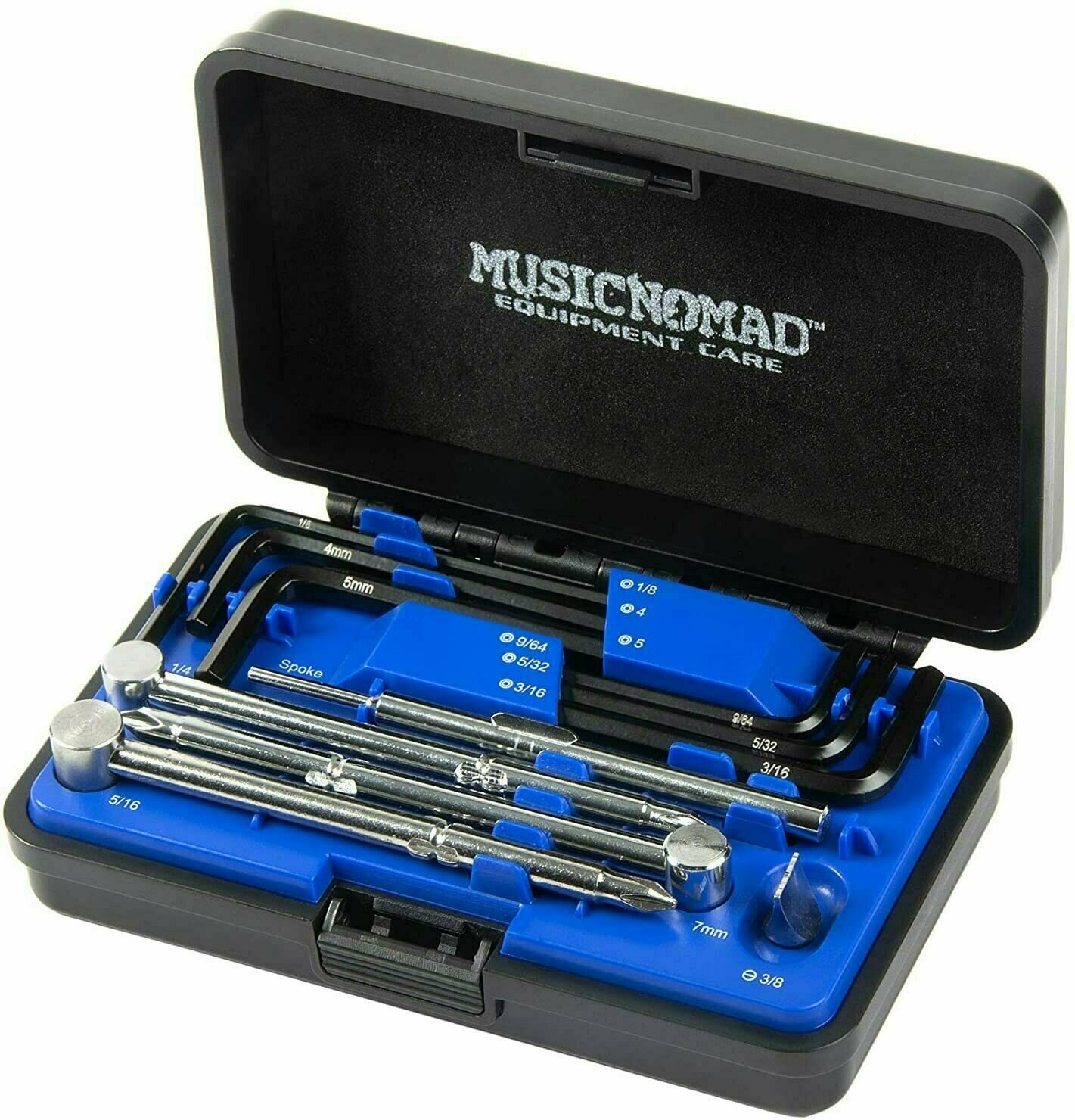 Tool for Guitar MusicNomad MN235 Premium Guitar Tech Truss Rod Wrench Set