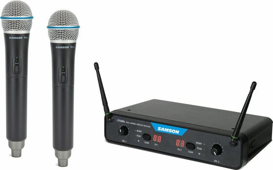 Wireless Handheld Microphone Set Samson Concert 288x Handheld K - 1