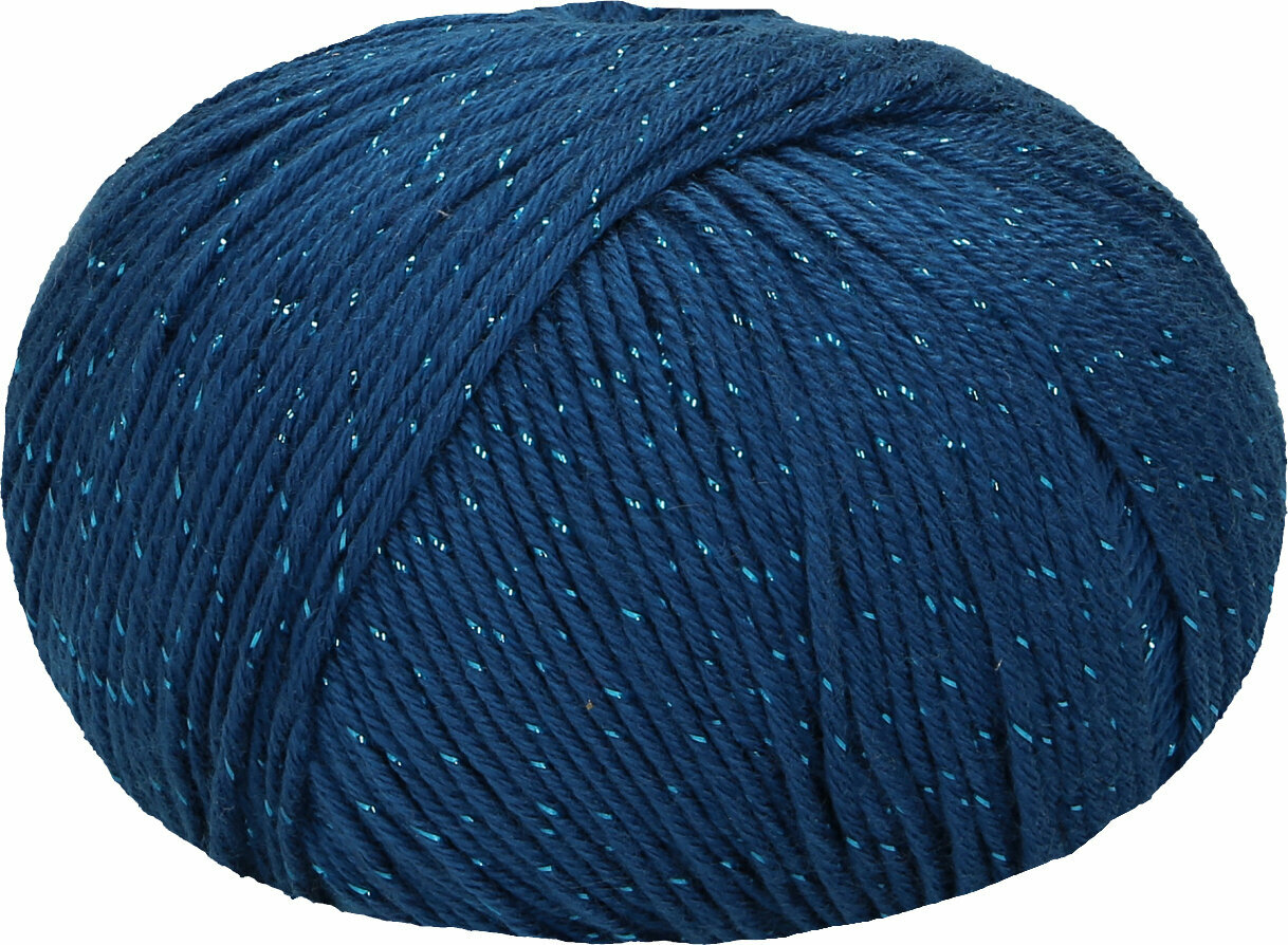 Knitting Yarn Red Heart Stella 0007 Mid Blue Knitting Yarn