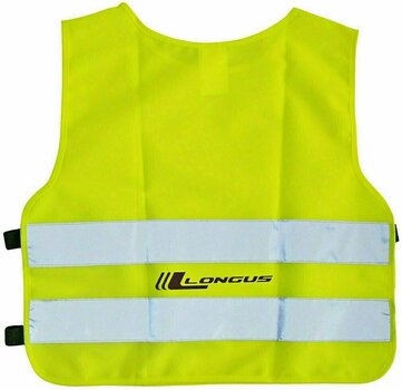 Casaco de ciclismo, colete Longus Reflective Vest EN1150 Yellow L Colete - 1
