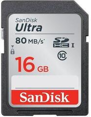 Memory Card SanDisk Ultra 16 GB SDSDUNC-016G-GN6IN SDHC 16 GB Memory Card