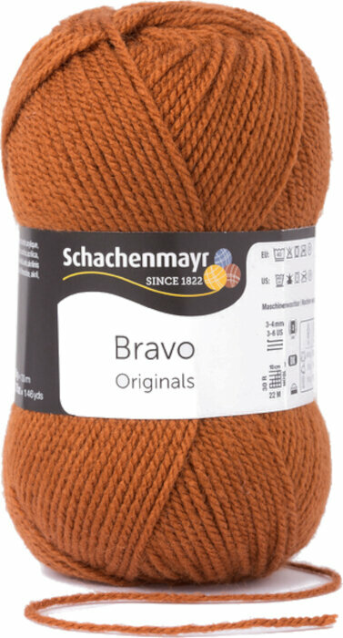 Fios para tricotar Schachenmayr Bravo Originals 8371 Fuchs