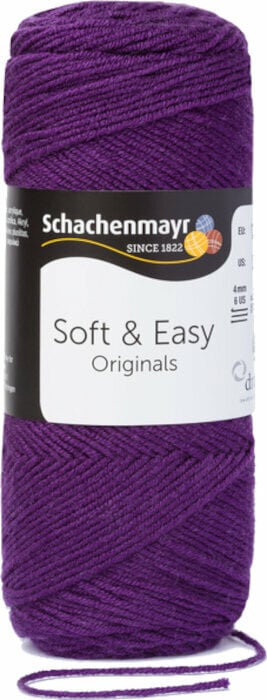 Knitting Yarn Schachenmayr Soft & Easy 49 Clematis Knitting Yarn