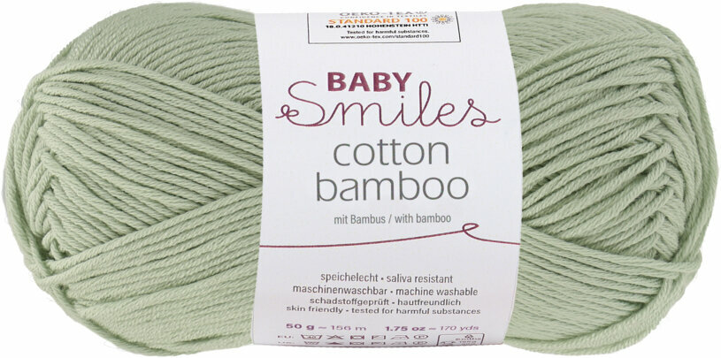 Pletilna preja Schachenmayr Baby Smiles Cotton Bamboo 1077 Pistazie Pletilna preja