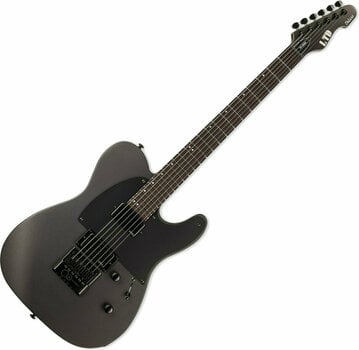 Gitara elektryczna ESP LTD TE-1000 Evertune Charcoal Metallic - 1