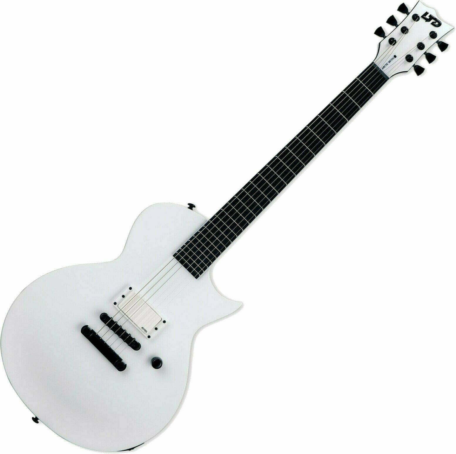 Guitarra elétrica ESP LTD EC Arctic Metal Snow White