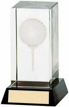 trofeo golf Longridge Lanark 3D Block Trophy - 100mm - 1
