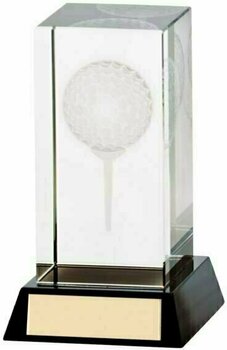 trofeo golf Longridge Lanark 3D Block Trophy - 120mm - 1