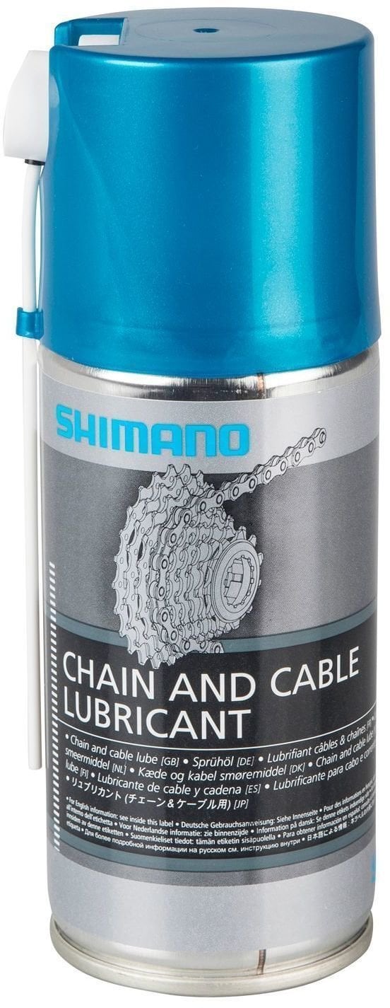 Entretien de la bicyclette Shimano Chain and Cable Lubricant 125ml