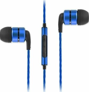 Слушалки за в ушите SoundMAGIC E80 Black-Blue - 1
